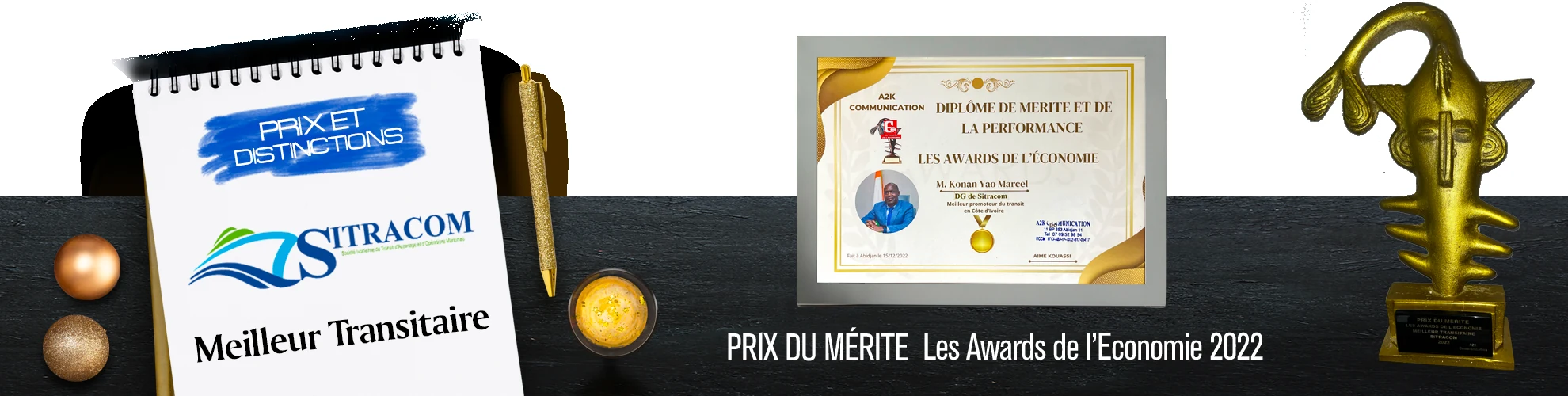 Prix du Mérite — Les Awards de l'Économie 2022, Meilleur Transitaire, SITRACOM